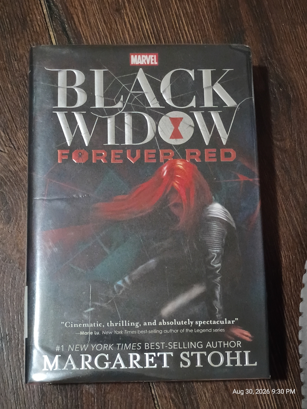 Margaret Stohl Black Widow: Forever Red Hardcover - Red Cover